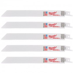 Milwaukee 200mm x 10/14tpi Wood / Metal / Plastic Universal Sawzall Blades