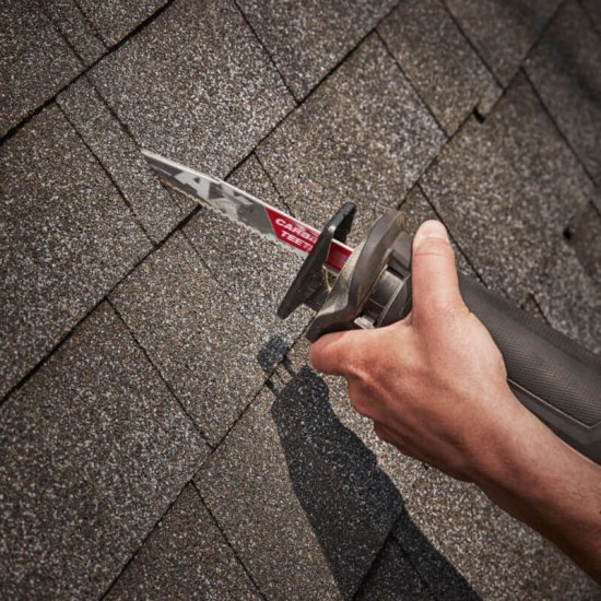 Milwaukee 150mm x 5tpi Wood With Nails AX Demolition Sawzall Blades with Carbide Teeth