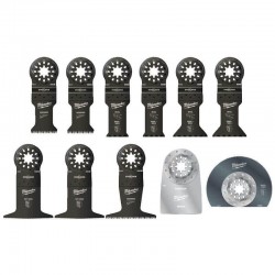 Milwaukee 11 Piece General Purpose StarLock Multi-Tool Blade Set