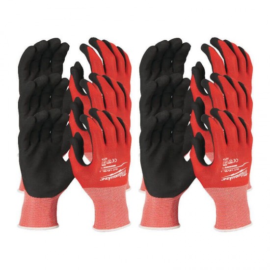 Milwaukee Cut Level A Gloves (12 Pairs)