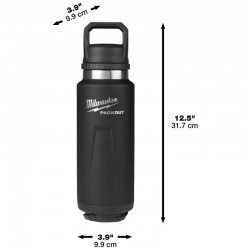 Milwaukee 1065ml PackOut Insulated Bottle - Black