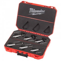 Milwaukee 6 Piece Router Bit Set (12mm shank)