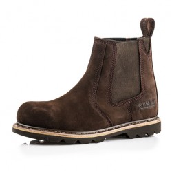 Buckler Safety Dealer Boot - Chocolate Brown