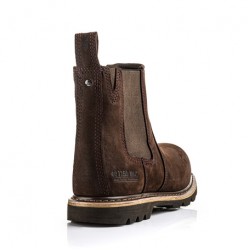 Buckler Safety Dealer Boot - Chocolate Brown