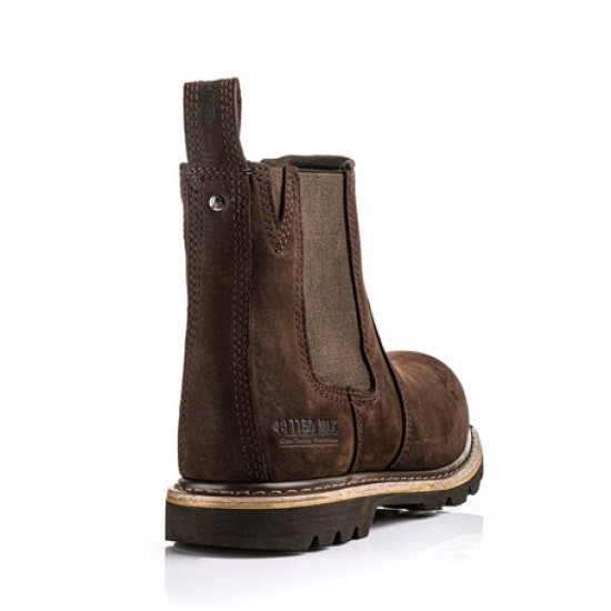 Buckler Safety Dealer Boot - Chocolate Brown