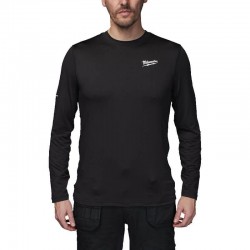 Milwaukee Small Black WorkSkin Cold Weather Long Sleeve Base Layer