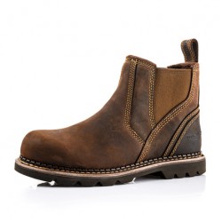 Buckler Safety Dealer Boot - Crazy Horse Brown