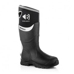 Buckbootz WALKERZ Non-Safety Wellington Black