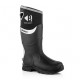 Buckbootz WALKERZ Non-Safety Wellington Black