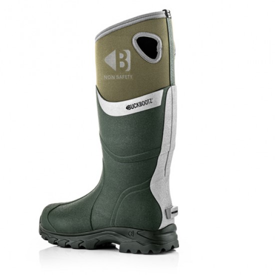 Buckbootz WALKERZ Non-Safety Wellington Green