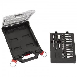 Milwaukee 28PC Packout 1/4" Ratchet & Socket Set