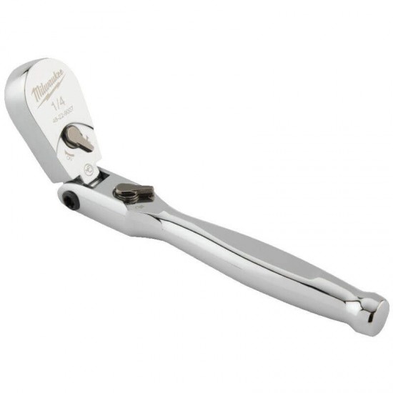 Milwaukee 1/4" Drive Flex Head Ratchet