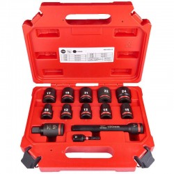 Milwaukee 13 Piece ShockWave Impact Duty 1/2" Drive Impact Socket Set