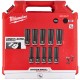 Milwaukee 10 Piece ShockWave Impact Duty 1/2" Drive Deep Impact Socket Set