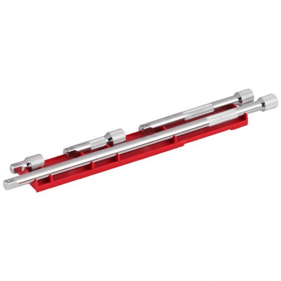Milwaukee 4 Piece 3/8" Drive Chrome Extension Set
