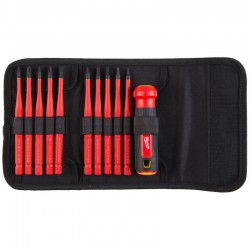 Milwaukee 10-in-1 Insulated Multi-Bit Screwdriver Set