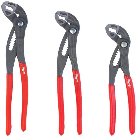 Milwaukee 3 Piece Water Pump Pliers Set