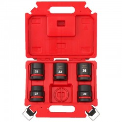 Milwaukee 5 Piece ShockWave Impact Duty 3/4" Drive Impact Socket Set