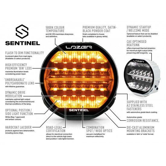 Lazer Sentinel 9” Elite - Gen2