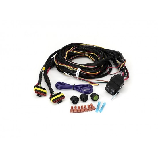 Lazer Two-Lamp Wiring Kit - Long (6-Pin, Superseal, 12V)