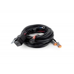 Lazer Two-Lamp Wiring Kit - Long (2 Pin, Deutsch DT, 12V)