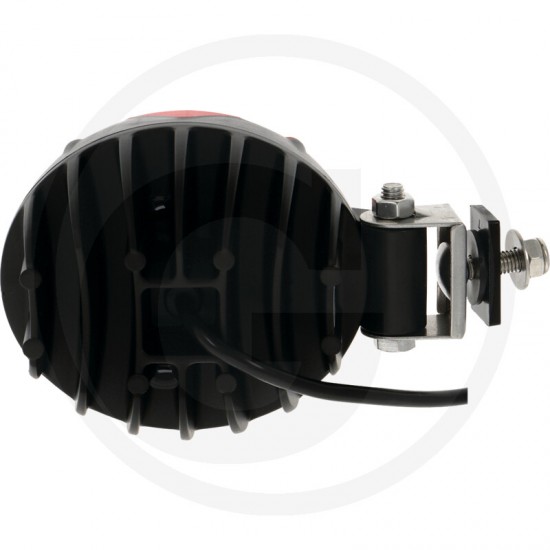 Granit Black & Red Oval LED Worklamp