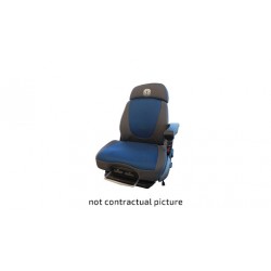 New Holland Grammer Material Sliding Headrest Drivers Seat - T5, T6 & T7