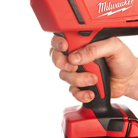 Milwaukee C18PCG/310C-201B M18 310ml Caulking Gun with Cartridge Holder