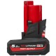 Milwaukee M12HB5 M12 5.0Ah High Output Red Lithium-Ion Battery
