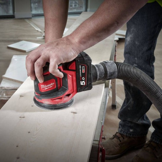 Milwaukee M18BOS125-0 M18 Compact 125mm Random Orbital Sander