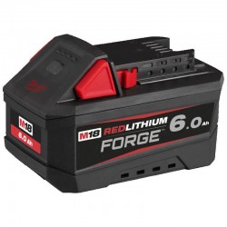 Milwaukee M18FB6 M18 6.0Ah Forge Red Lithium-Ion Battery