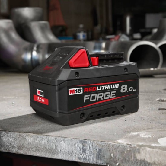 Milwaukee M18FB8 M18 8.0Ah Forge Red Lithium-Ion Battery