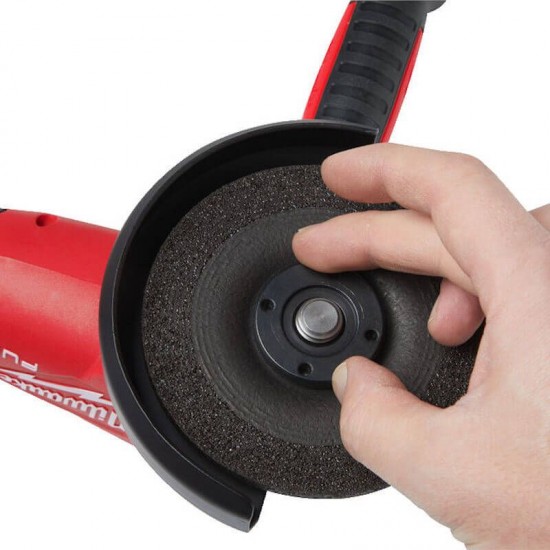 Milwaukee M18FSAGV115XPDB-0 M18 FUEL 115mm Variable Speed FIXTEC Braking Angle Grinder with Paddle Switch