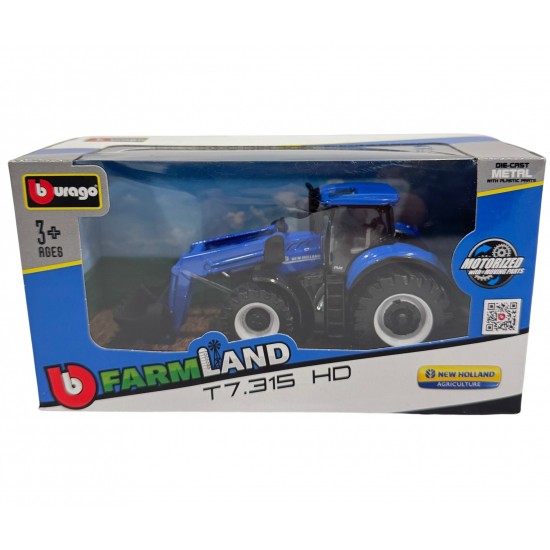 Bburago New Holland T7.315 with front loader